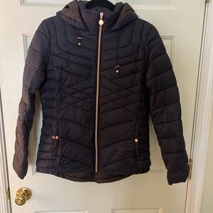 Women's Blue Quilted Jacket